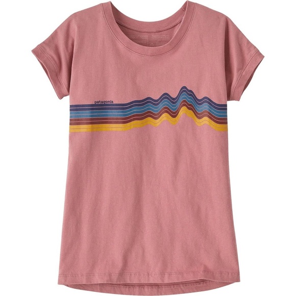 Patagonia Other - NWT Patagonia Regenerative Graphic Short-Sleeve T-Shirt - Girls'